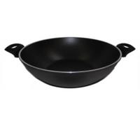 Wok Ballarini, série 130, diamètre 36 cm, avec revêtement antiadhésif Keravis et fond compatible induction