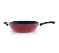 Wok COLOR EDITION 30 cm, rouge, aluminium, Fissler