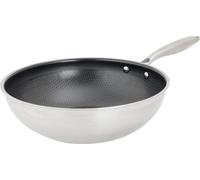 Wok Cosy & Trendy Hexapro, Ø24 cm, Acier Inoxydable, Anti-adhésive, Tous Feux dont Induction