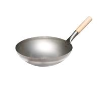 Paella World Poêle à wok Poêle à griller en acier avec poignée en bois Ø 35 cm