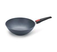 Wok DIAMOND LITE 30 cm, poignée amovible, titane, WOLL