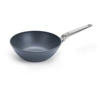 Wok DIAMOND LITE PRO 26 cm, manche en acier inoxydable, titane, WOLL