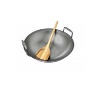 Wok en Acier Carbone 2XL XL L