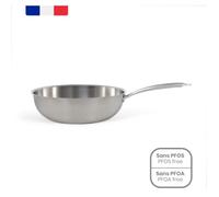 Wok inox Brigade 28 cm