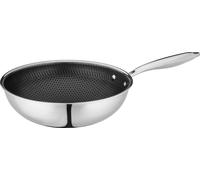 Wok en acier inoxydable, marque Hestia