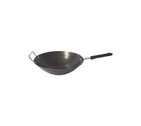 - Wok en acier tous feux dont induction 33 cm
