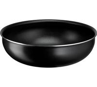 Wok en aluminium Ø 28 cm, adapté au gaz et au four, avec indicateur thermique et affichage Kook, en aluminium, maniable