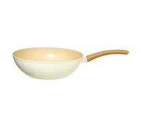 Wok en Aluminium Forgé Harmony 28cm Beige