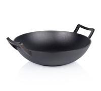Wok En Fonte Cast Line 36 Cm Pour Cuisine Asiatique De Qualité