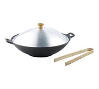 Tornwald-Schmiede Wok en fonte – 37 cm de diamètre