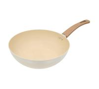 5five Wok en aluminium forgé Harmony 28 cm Beige