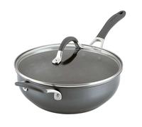 Wok induction SCRATCHDEFENSE A1 26 cm, 4,25 l, avec couvercle, aluminium, Circulon