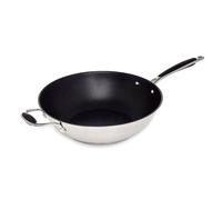 Wok inox antiadhérent 30 cm Excell'Inox Mathon