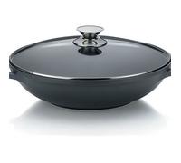 Wok KELA 32 cm 4 L Kerros - Fonte d'aluminium - Revêtement anti-adhésif - Compatible tous feux dont induction