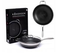 KOHERSEN Black Cube 32 cm wok