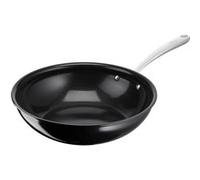 Lagostina Wok Desideria 28 cm – anti-adhésif, revêtement en titane anti-rayures, Thermo-Signal