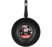 Wok - MENASTYL - 6020252 - En acier inoxydable - 28 cm - Tous feux dont induction