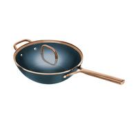 Wok MILANO 30 cm, avec couvercle de marmite, bleu, céramique, Zwilling