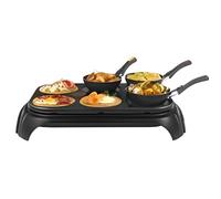 Wok Party TEFAL - Gourmet - 6 mini wok et crépière - 1000W - Vert