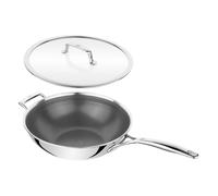 Wok PEAK 30 cm, avec couvercle de marmite, inox + céramique, Zwilling