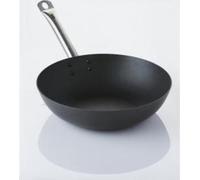 Wok Point-Virgule en acier au carbone avec revêtement antiadhésif Excalibur ø 30cm
