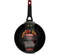 Pyrex Wok 1455021 – aluminium forgé, antiadhésif sans PFAS, Ø 28 cm, poignée froide, tous feux