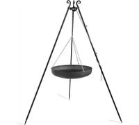 WOK rond spécial pour brasero sur trépied-Naturel-Naturel--