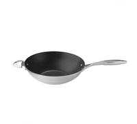 Wok SCANPAN CTX ø 32cm - adapté à toutes les sources de chaleur - revêtement antiadhésif standard