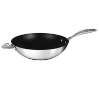 Wok SCANPAN HaptIQ ø 32 cm - adapté à toutes les sources de chaleur - revêtement antiadhésif standard