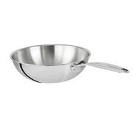 Wok tout inox Castel'Pro 30 cm Cristel