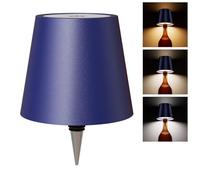 WOKWOYIO Lampe bouteille sans fil, lampes sans fil rechargeables, contrôle tactile, gradation progressive sans paliers, 3 températures de couleur, kit de lampe en forme de bouteille avec abat-jour