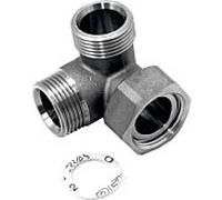 Wolf angle 3/4" Flx3/4"AGx3/4"AG 2070415 pour séparation du système