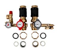 Wolf Cgb groupe de raccordement circuit de chauffage 2070434 sans pompe, pour 75/100
