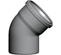 Wolf Cob Coudes 2651507 45 °, DN 80 , jusqu'à 120 ° C, pour pot d'échappement, PP
