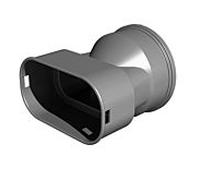 Wolf CWL Excellent distributeur d'air 2577599 adaptateur conduit plat 50 x 100