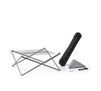 WOLF GRIZZLY GRILL, Compact Backpack Grill; The Perfect Over Fire Grill for your Next Camping or Backyard Adventure