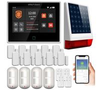 Wolf Guard WT4F-W06 Système d'Alarme Domestique 4G + WiFi Tactile 7"