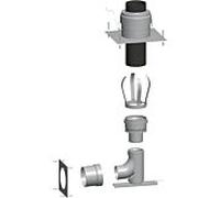 Wolf kit de construction de gaine 2651829 DN 160, étanche, pour cascade