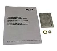Wolf kit de conversion gaz liquide - gaz naturel 8610611 et gaz naturel E - LL, pour CGB-(K)-24