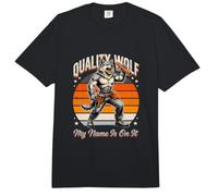 Wolf, Mon nom est inscrit sur la Construction Comfort Colors Adult Heavyweight T-Shirt
