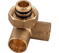 Wolf pièce transversale 2000 2000 /2"- 2xDN25 2070652 connecteur complet, pour COB