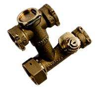Wolf valve H-block avec clapet anti-retour 2072505 pour CAT-LT
