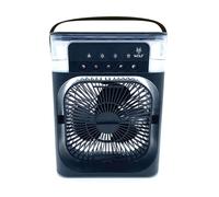 Wolf VAPair Chilla Ventilateur d'extérieur | Ventilateur brumisateur d'air portable 10 W avec pulvérisation de brume d'eau | 5 modes de brume | Réservoir d'eau de 600 ml et lumières LED | Ventilateur
