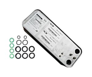 Wolf Wärmetauscher nickelé soudé 2982171 avec Dichtungen , pour FWS-2-80