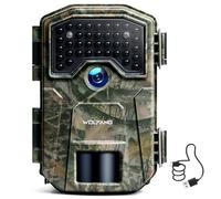 WOLFANG Caméra de Chasse 4K 48MP avec 36 LED IR 940 nm Activée Vision Nocturne Étanche IP66 Caméra Chasse pour la Surveillance de la Faune et du Jardin