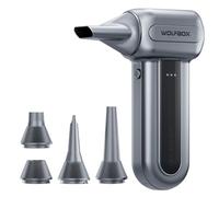 WOLFBOX MF70 Souffleur Air Comprimé PC, Sans Fil Puissant 110 000 RPM | Mini, soufflette électrique rechargeable, 3 vitesses, autonomie 300 min, dépoussiérant pour clavier, ordinateur, voiture