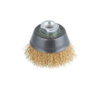 WOLFCRAFT 1 Brosse laiton soucoupe - Ø 70 mm