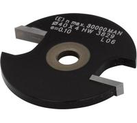 wolfcraft 1 Fraise à rainurer à disque HM ø40x4mm