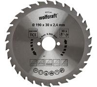 wolfcraft 1 Lame de scie circulaire HM, 30 dents ø190mm - 6377000