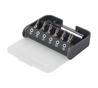 wolfcraft 1216000 Coffret d'Embout de Vissage Solid, 7 Pièces, Longueur 25 mm